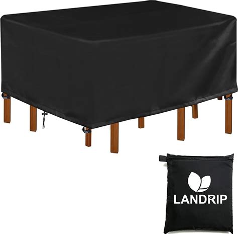 Amazon De Landrip Abdeckplane F R Gartenm Bel Schutzh Lle Wasserdicht