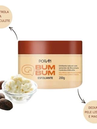 Kit Esfoliante Firmador Qbumbum Por N Cosm Ticos Bumbum Firme E