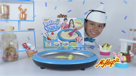 Rollos De Helado Comercial Juguetes Mi Alegria Youtube