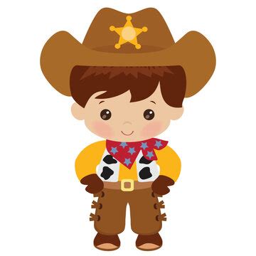 Cute Cowboy Cartoon