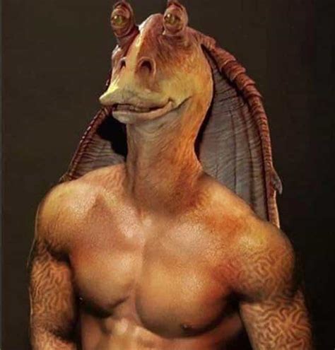 Uncomfortable Fan Art Of Jar Jar Binks