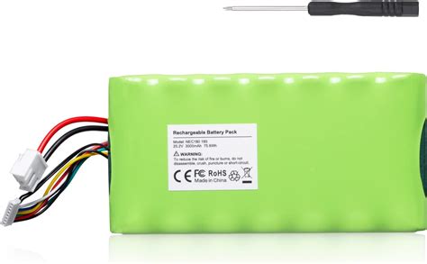 Powerextra 30ah Replacement For Nec180 Battery Compatible