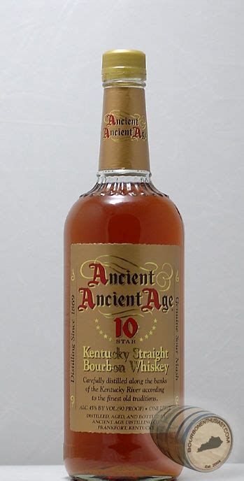 Ancient Ancient Age 10 Star bourbon. Rye Bourbon, Kentucky Straight ...