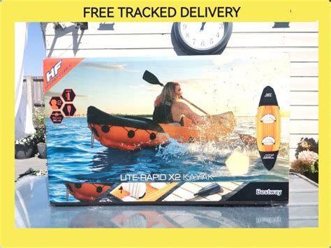 Bestway Hydro Force Lite Rapid Kayak Person Inflatable Kayak Free