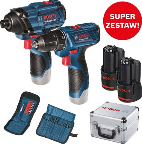 Bosch Zestaw Wiertarko Wkr Tarka Gsr Li Klucz Udarowy Gdr Li