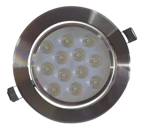 Empotrado Plafon Led W Spot Bote Cm Satinado Luz Calida