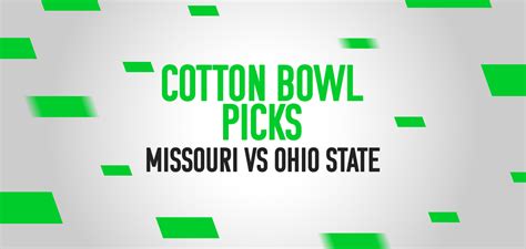 Missouri vs Ohio State Predictions, Odds, SGP Picks - Cotton Bowl | Betway Insider