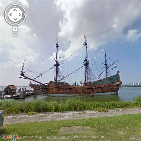 Roaming The Google Streets: Replica Of The Tragic Ship Batavia