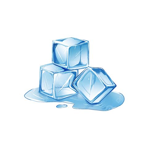 Melting Ice Png Transparent Ice Melting Blue Realism Melt Ice Cube