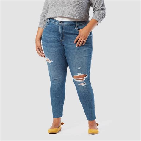 Denizen From Levis Denizen® From Levis® Womens Plus Size High Rise Super Skinny Jeans Far