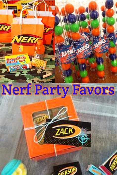 Nerf Party Favor Ideas Artofit