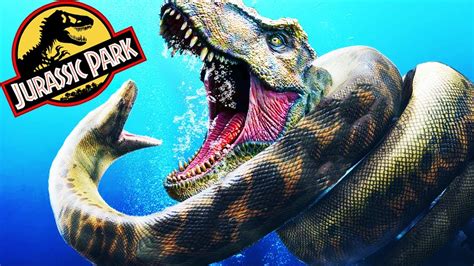 What REALLY HAPPENED To TITANOBOA In Jurassic World YouTube