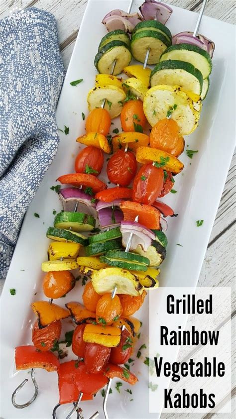 Grilled Vegetables Kabobs Recipe