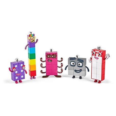 Set Figurine Numberblocks De La Sase La Zece Emagro