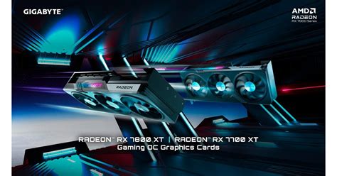 Gigabyte Announces The Latest Amd Radeon™ Rx 7800 Xt And Rx 7700 Xt