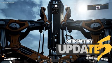 Satisfactory Ep3 Awesome Sink Space Elevator And Base Planning Youtube