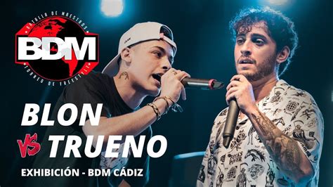 Trueno Vs Blon Formato Fms Exhibici N Bdm C Diz Youtube