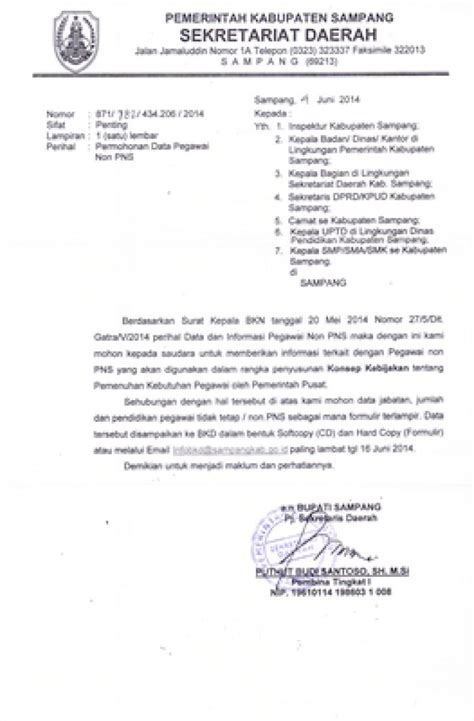 Contoh Surat Permintaan Pegawai Ke Bkd 44 Koleksi Gambar