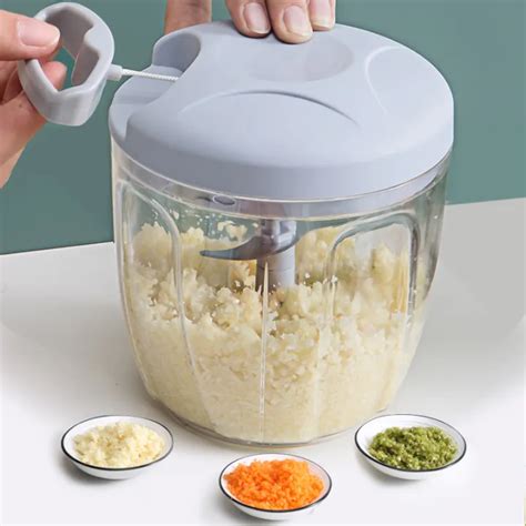 Household Manual Speedy Chopper Onion Crusher Garlic Cutter Meat Mincer