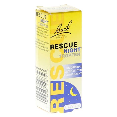 Erfahrungen Zu BACH ORIGINAL Rescue Night Tropfen 10 Milliliter