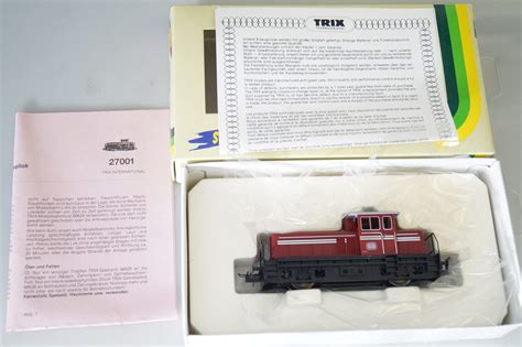 H0 Trix 27001 Diesellok/Werkslok, neu/ovp - gearontologist