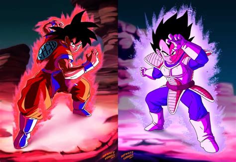 Recreated Goku And Vegetas Iconic Poses Rdbz