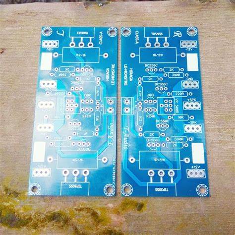 Jual 1 Pasang 2pcs PCB HIRAGA LE MONSTRE 8 WATT CLASS A AMPLIFIER