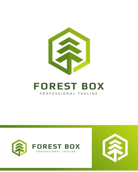 Modelo De Logotipo Da Floresta 81816 TemplateMonster