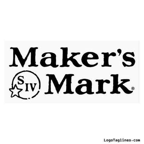 Makers Mark Logo And Tagline Slogan