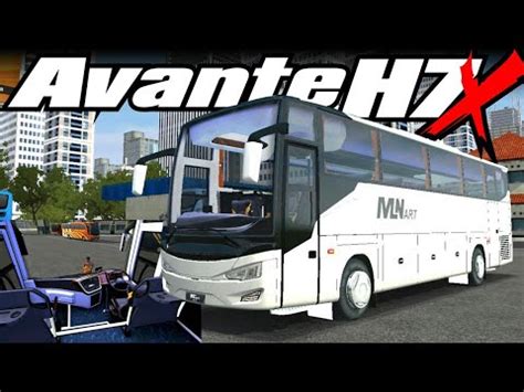 Mod Bussid Terbaru Avante H X By Mn Art Youtube