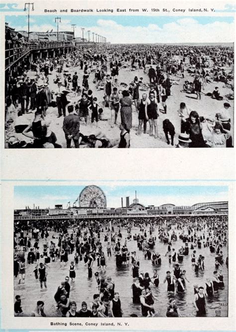 70 Vintage Coney Island Beach Boardwalk And Amusement Park Scenes 1890s