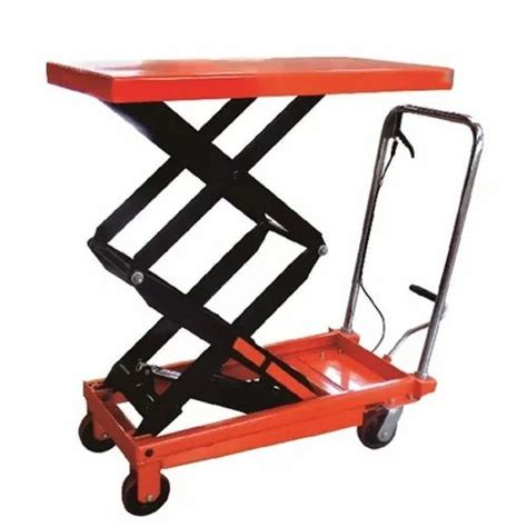 Mild Steel Hydraulic Lifting Table For Material Handling Load