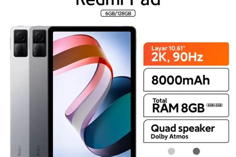 Simak Kelebihan Dan Kekurangan Xiaomi Redmi Pad Tablet Rp Jutaan