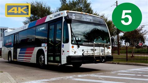 Riding Houston Metro Bus Wheeler Transit Center To Southeast Nova