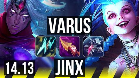 Varus And Lulu Vs Jinx And Milio Adc 10 1 10 500 Games Vn Master