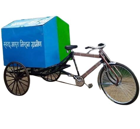 Liter Garbage Cycle Rickshaw At Rs Cycle Rickshaw Thela