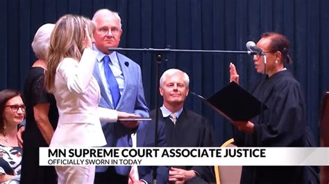 Newest Minnesota Supreme Court justice sworn in - ABC 6 News - kaaltv.com