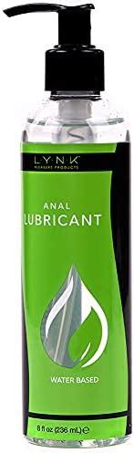 Lynk Pleasure Anal Lube Long Lasting Water Based Oz Sex Lube For Men