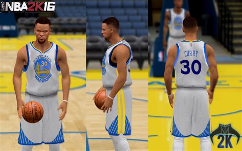 NLSC Forum • [Kid 2K Mods]GoldenStateWarriors 15-16 2K16 Jerseys PREVS ...