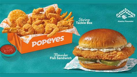 Popeyes Just Brought Back Its Fan Favorite Flounder Fish Sandwich