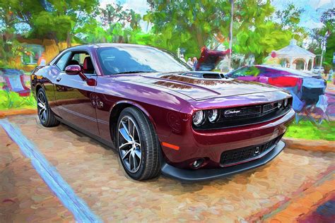 2018 Dodge Challenger 392 Hemi Scat Pack Shaker RT 002 Photograph by ...