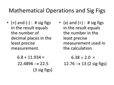 measurements  sig figs