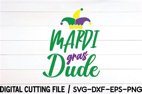 Mardi Gras Dude Svg Graphic By Designstore99 · Creative Fabrica