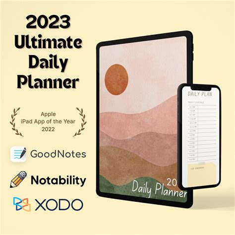 2023 Digital Planner Goodnotes Planner Notability Digital Journal For Ipad Digital Monthly