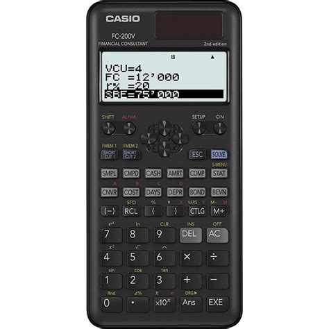 Calculadora Financiera Casio Fc V Fc V Casio Material De Oficina