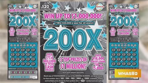 GDL Kentucky Lottery S New Scratch Off Ticket YouTube