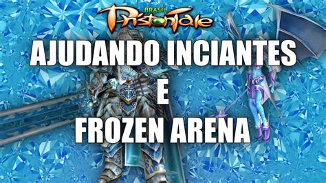 Priston Tale Ajudando Iniciantes E Frozen Arena Youtube