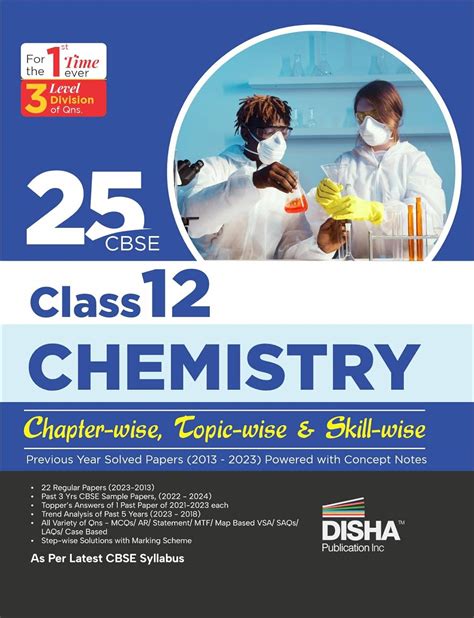 25 Cbse Class 12 Chemistry Chapter Wise Topic Wise And Skill Wise