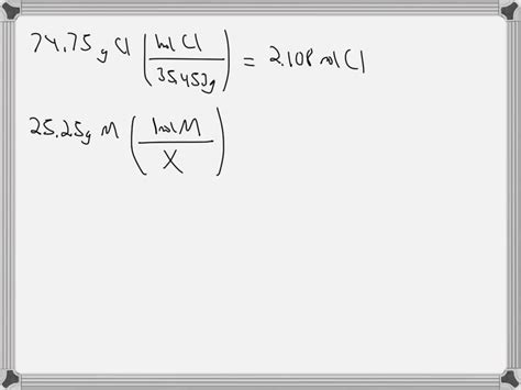 A Metal M Forms A Compound With The Formula Mcl If The Compound Is