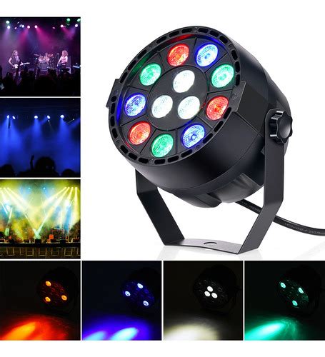 Luz Led Par Luz De Escenario Ebtools De Led Con Color Rg Cuotas